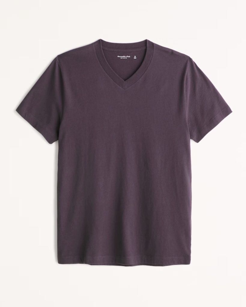 Burgundy tee