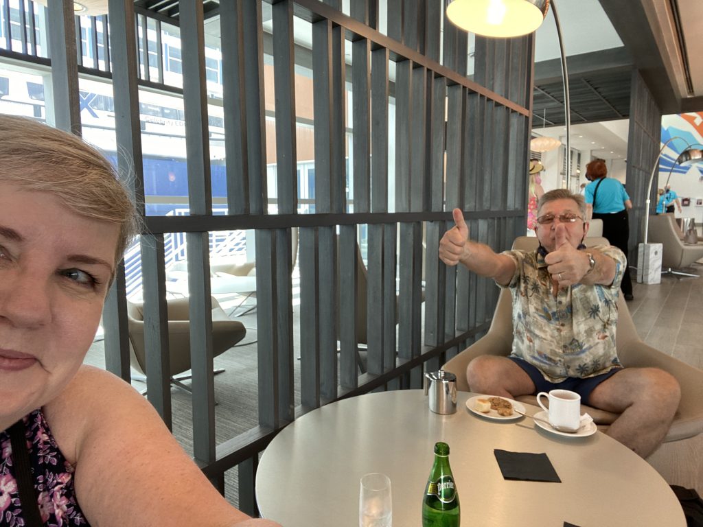 Celebritys lounge at FLL