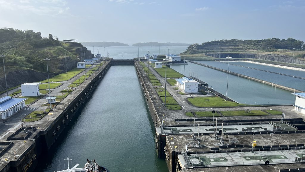 Panama Canal, one of our most memorable moments of the year