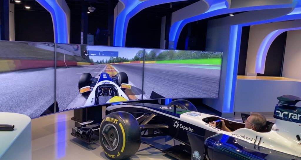 Norwegian Joy Formula 1 simulator 1