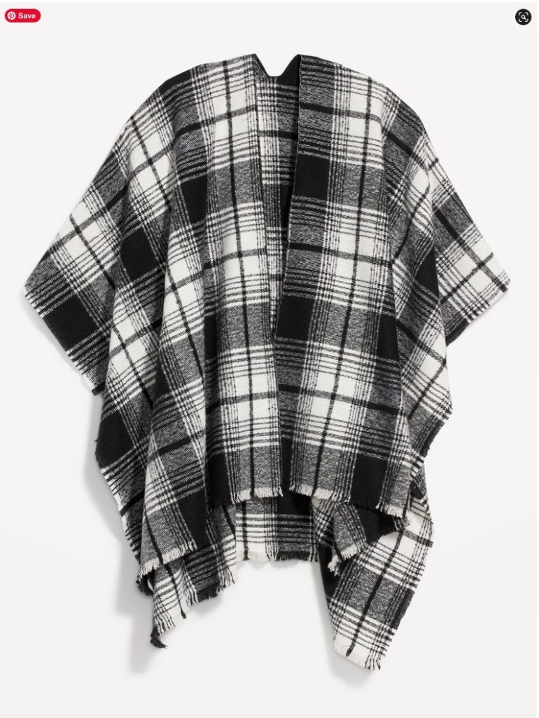 Poncho scarf