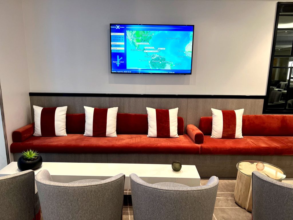 A Tour of the Celebrity Retreat Lounge