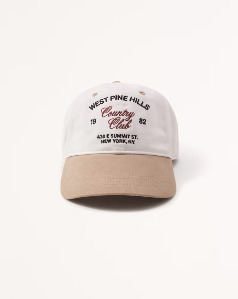 Tan ball cap