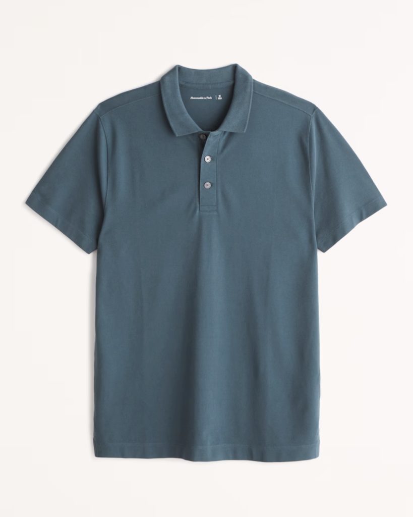 Teal polo