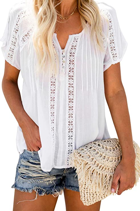 White lace top