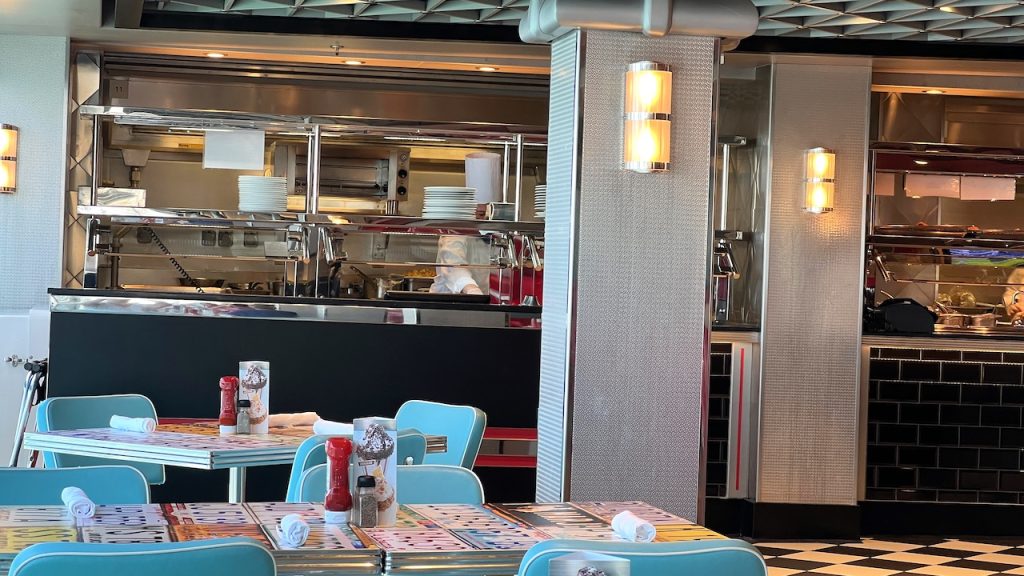 American Diner kitchen