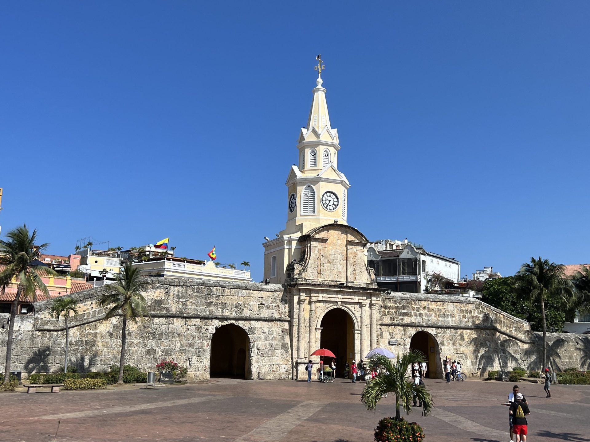 Cartagena clock tower edited scaled