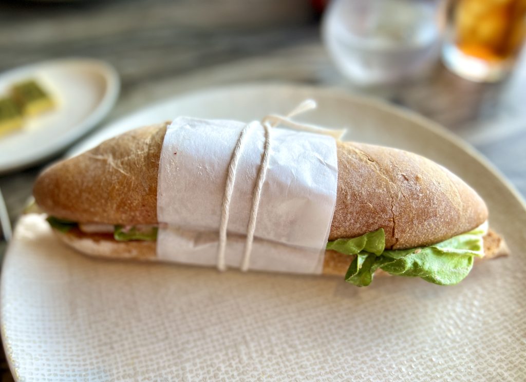 Le Grand Bistro Brie and Turkey Baguette