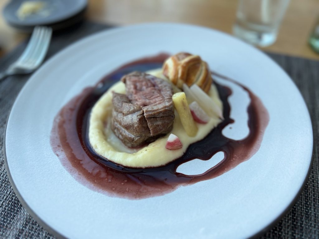 Filet and short rib wellington at Eden