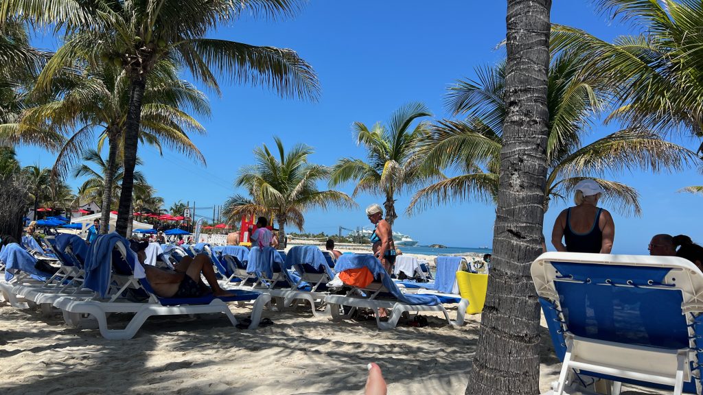 Great Stirrup Cay beach