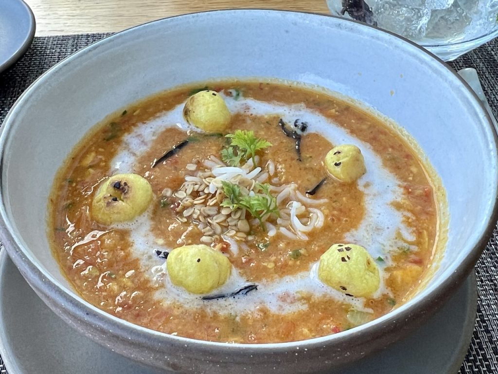 Mulligatawny soup at Eden