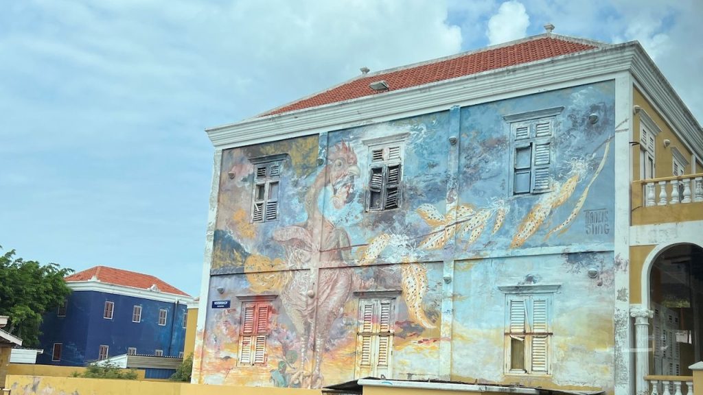Mural in Curacao edited