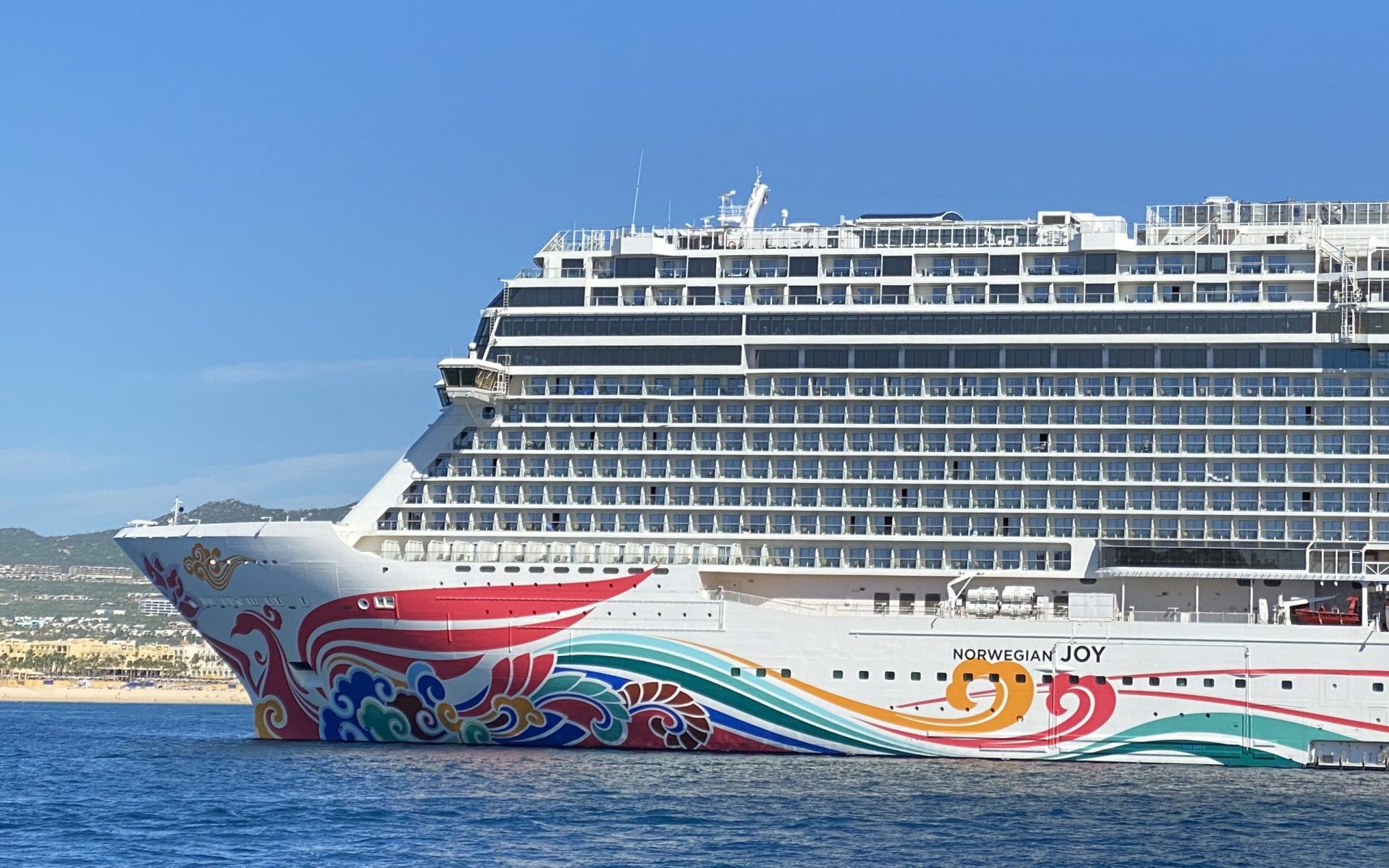 Norwegian Joy cruise ship - mass-market class of cruise line