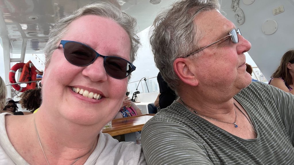 Aboard the boat in Cartagena 3