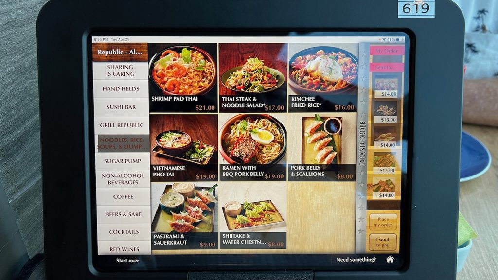 Food Republic Noodles Rice Soup menu