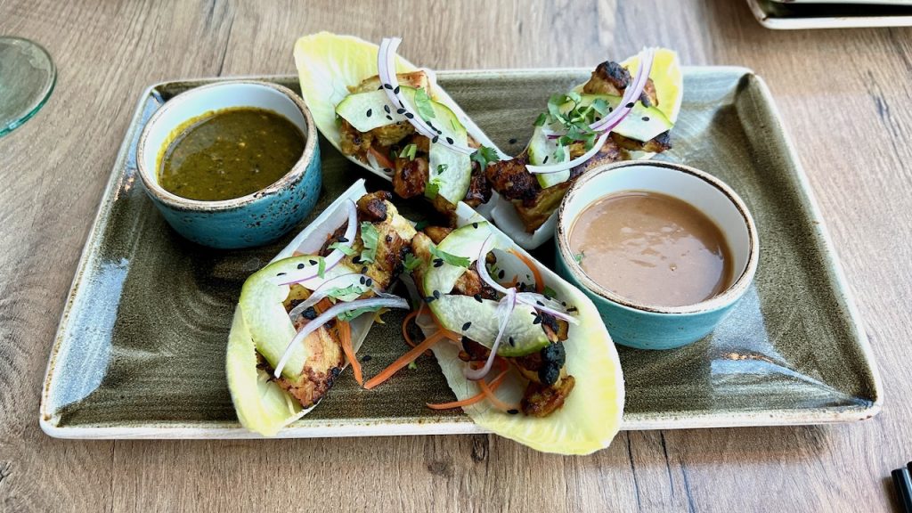 Food Republic Thai Chicken Lettuce Wraps