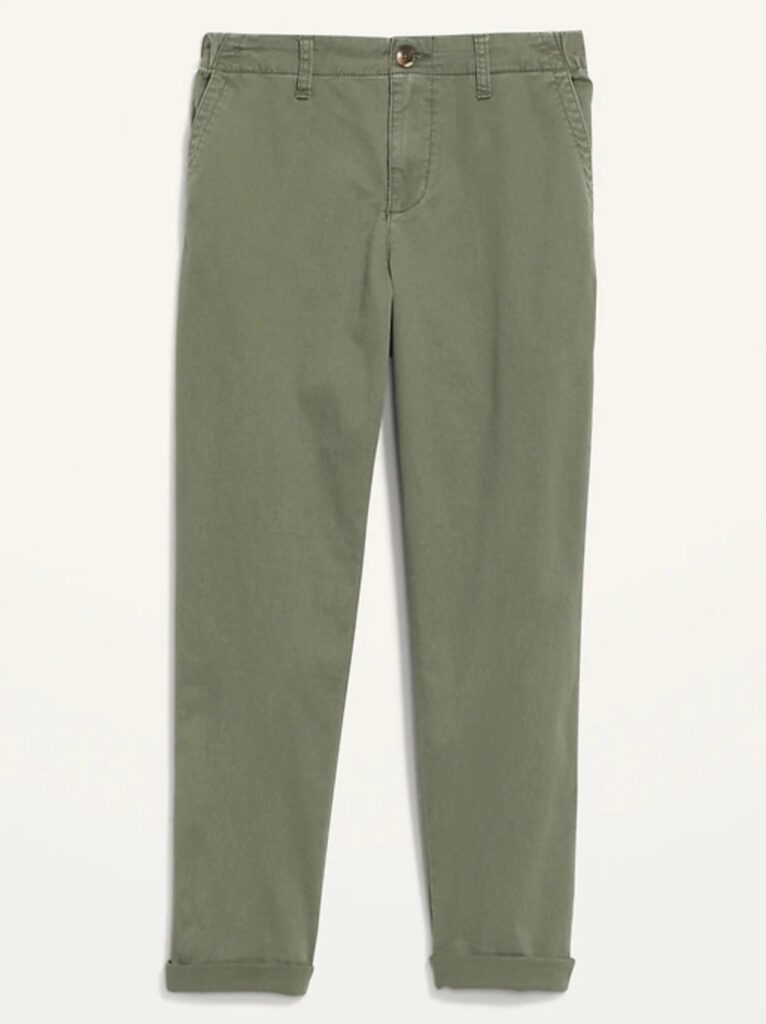 Old Navy Olive Chinos