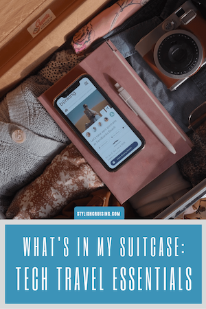 Pinterest Pin Tech travel essentials
