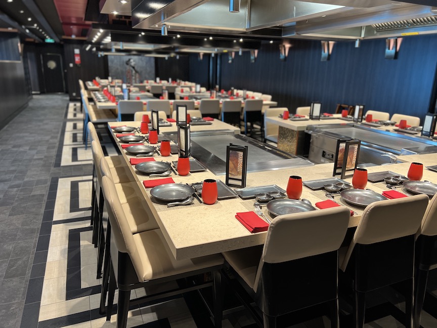 Teppanyaki restaurant