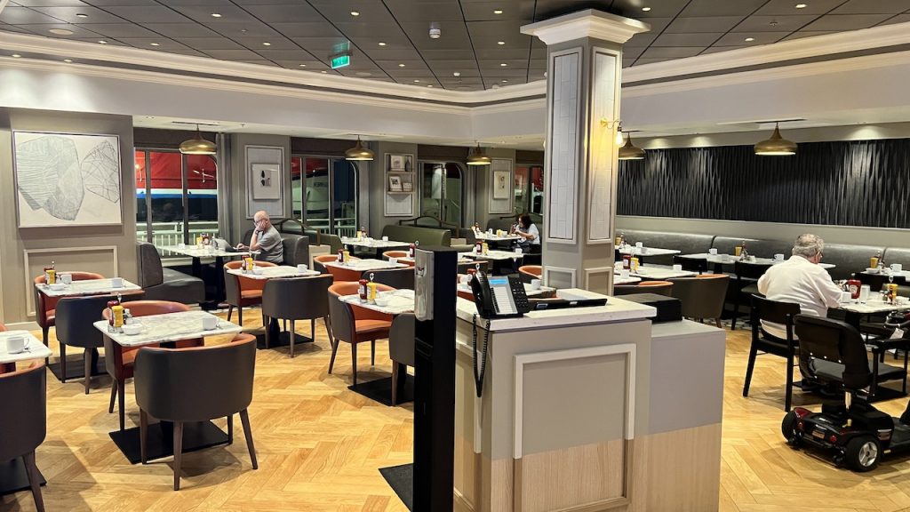 NCL's The Local seating area