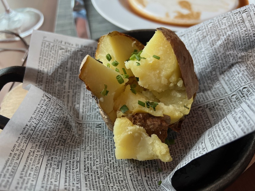 Fine Cut Baked potato