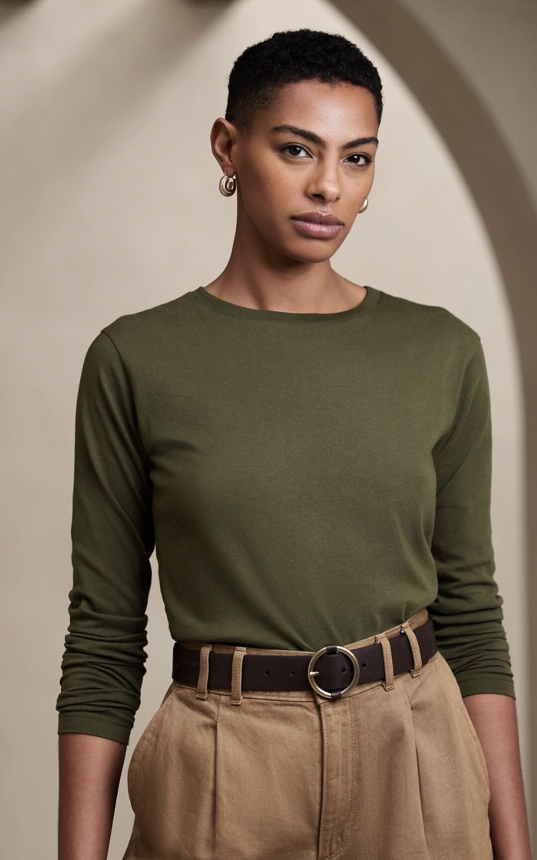 Heritage Tee Olive edited