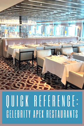 Pinterest pin Celebrity Apex Restaurants