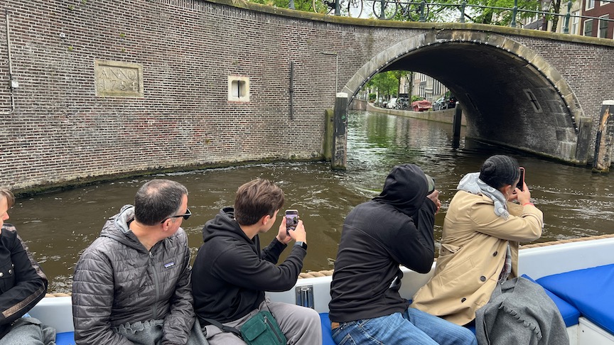 Taking pics of bridge