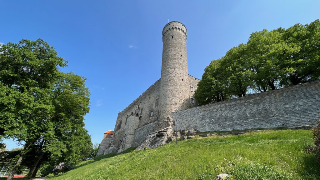 Toompea Castle rear medieval part 1