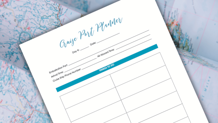 Cruise Port Planner (PDF)