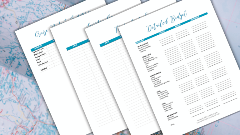 Cruise Budget Planner (PDF)