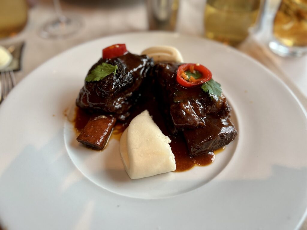 Solstice Luminae citrus and chili braised short ribs