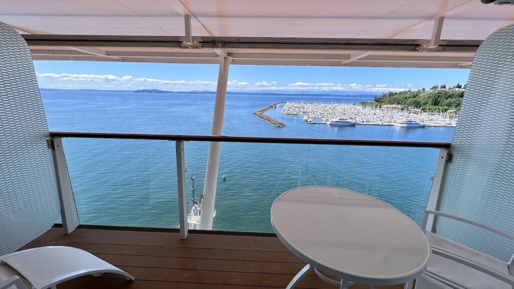 Solstice sky suite balcony 3