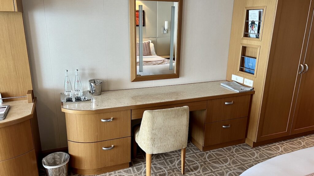 Solstice sky suite main counter