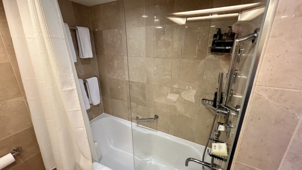 Solstice sky suite shower