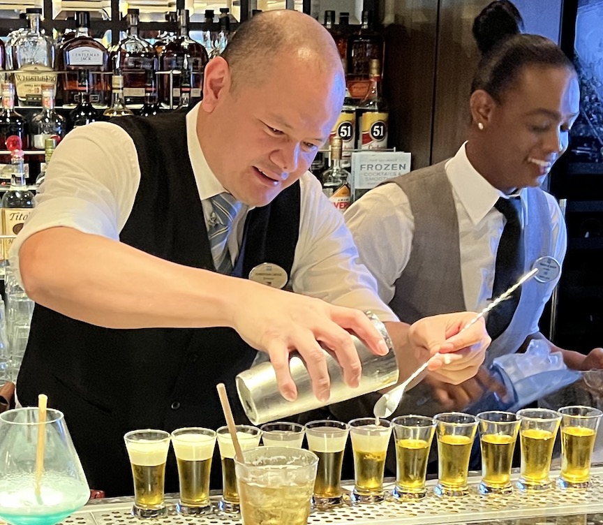 Bartender at Haven on the Joy