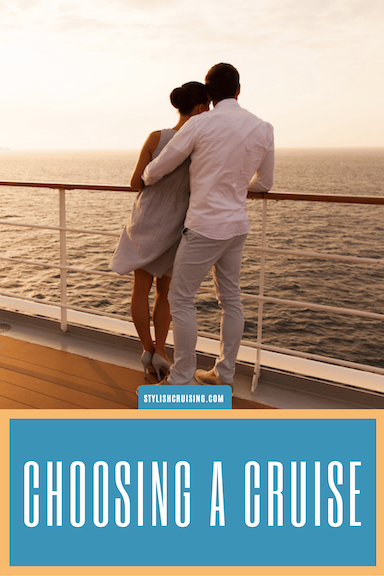 Pinterest pin Choosing A Cruise
