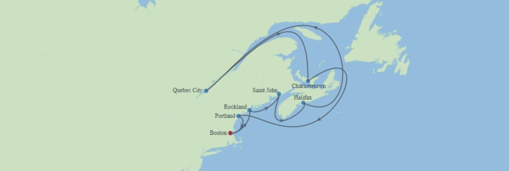 canada new england cruise capsule wardrobe
