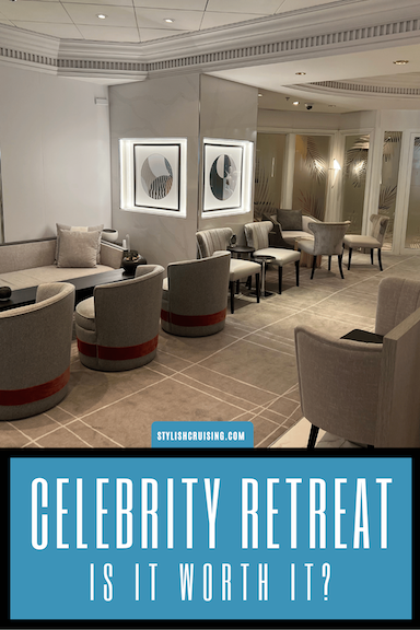 Pinterest pin for the post Is The Retreat Worth It On Celebrity Cruises