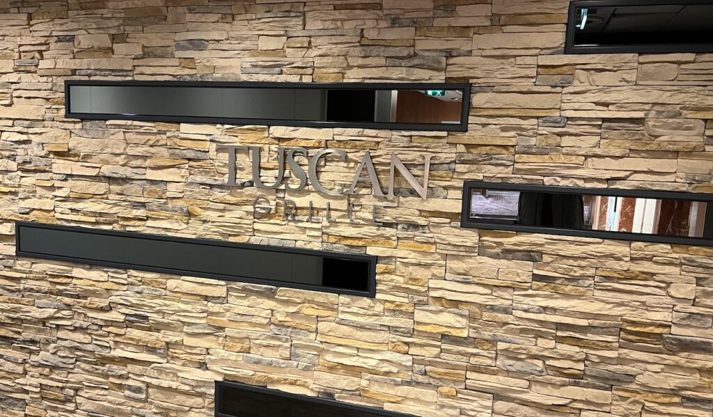 Tuscan Grille on Celebrity Millennium