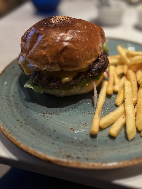 Aloft Tokyo Ginza burger and fries 1 edited
