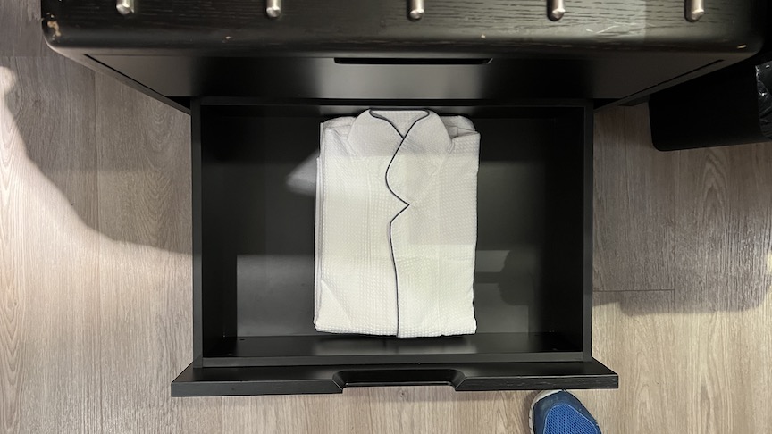 Aloft Tokyo Ginza robes