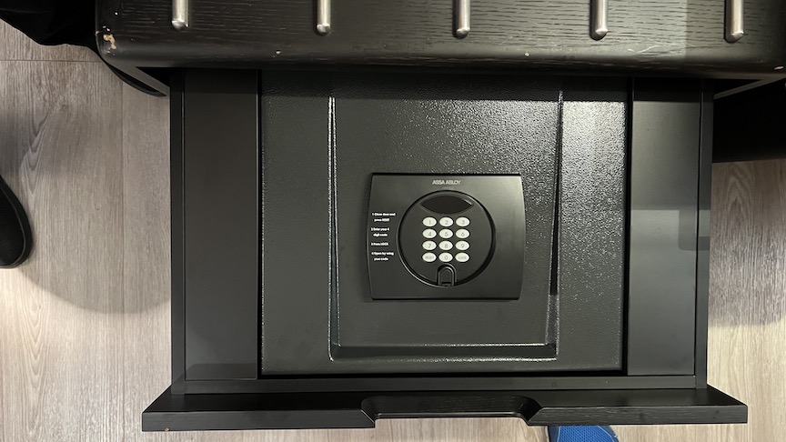 Aloft Tokyo Ginza safe