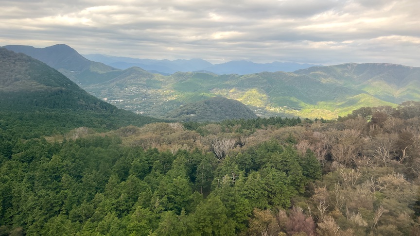 Hakone Ropeway view 1