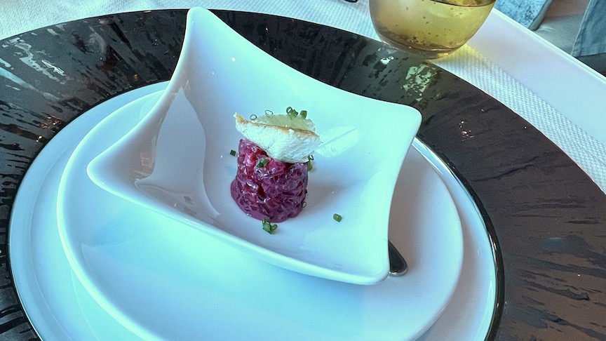 Millennium Luminae amuse bouche