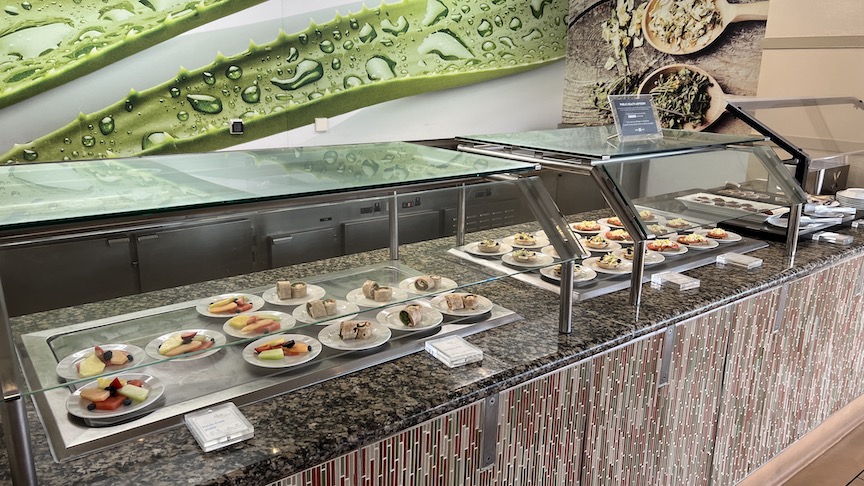 Millennium Spa Cafe buffet 1