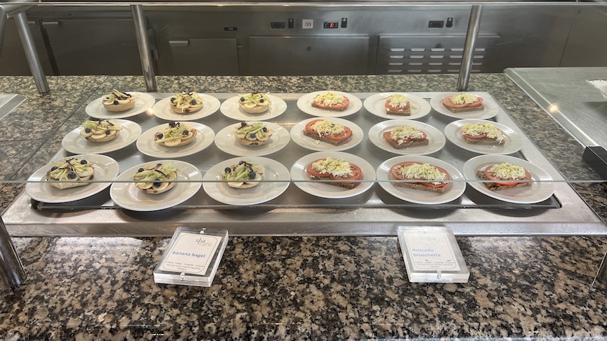 Millennium Spa Cafe buffet 2