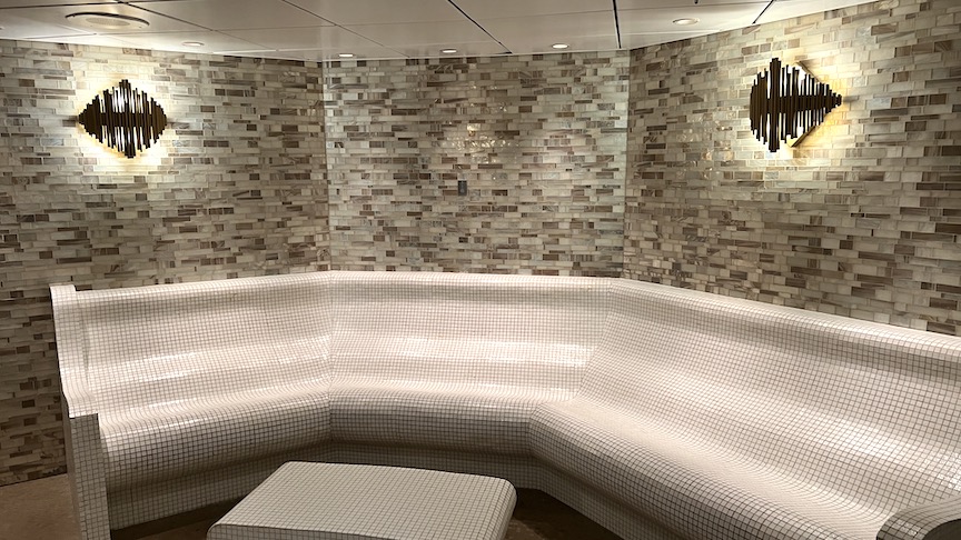 Millennium spa persian garden heated seating