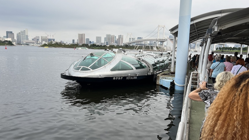 Tokyo Bay cruise boat