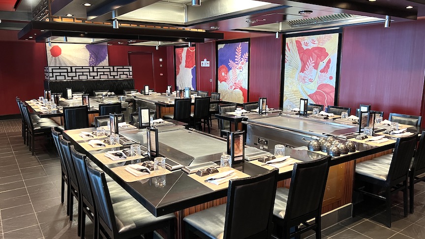 Breakaway Teppanyaki view